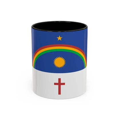 Flag of Pernambuco Brazil - Accent Coffee Mug 11oz Black - Go Mug Yourself