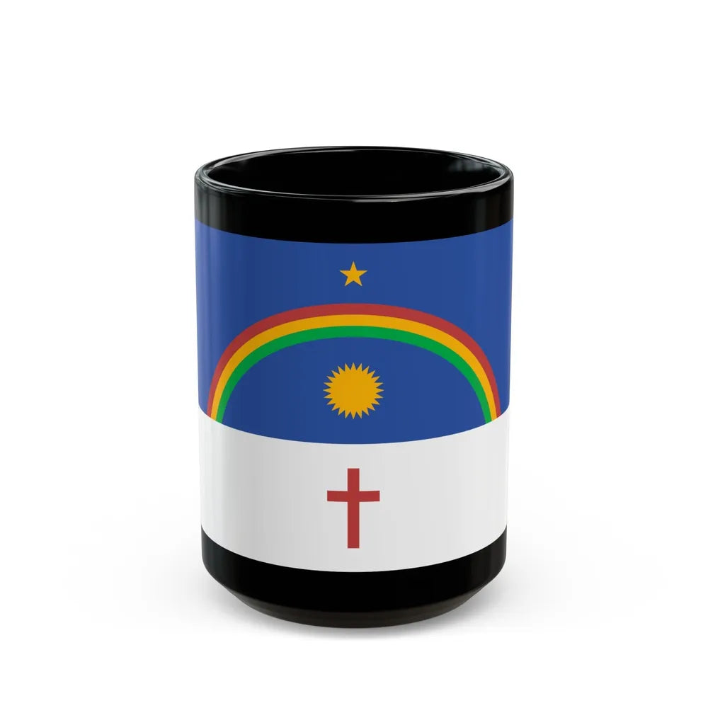 Flag of Pernambuco Brazil - Black Coffee Mug-15oz-Go Mug Yourself