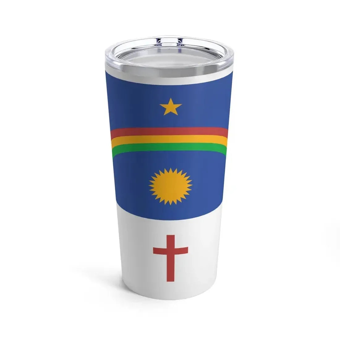 Flag of Pernambuco Brazil - Tumbler 20oz 20oz - Go Mug Yourself