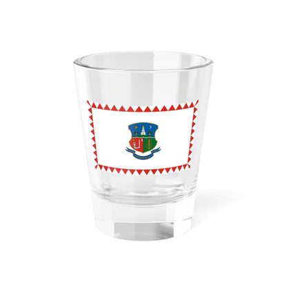 Flag of Perocseny (Hungary) Shot Glass 1.5oz 1.5oz - Go Mug Yourself