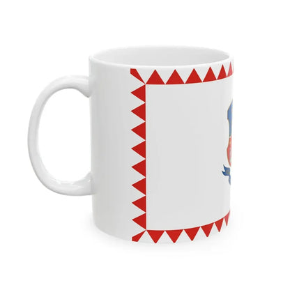 Flag of Perocseny (Hungary) White Coffee Mug - Go Mug Yourself