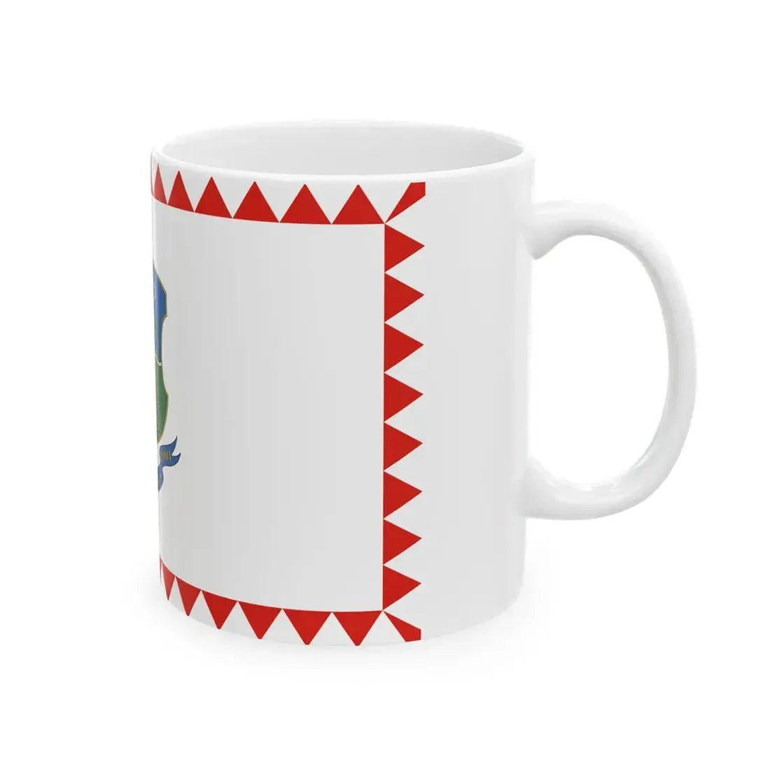 Flag of Perocseny (Hungary) White Coffee Mug - Go Mug Yourself