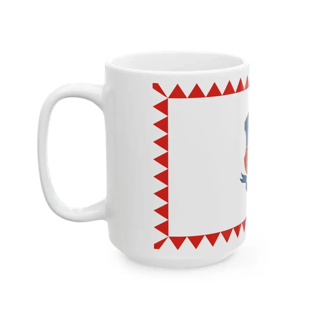 Flag of Perocseny (Hungary) White Coffee Mug - Go Mug Yourself