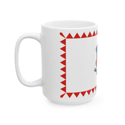 Flag of Perocseny (Hungary) White Coffee Mug - Go Mug Yourself