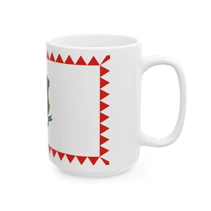 Flag of Perocseny (Hungary) White Coffee Mug - Go Mug Yourself