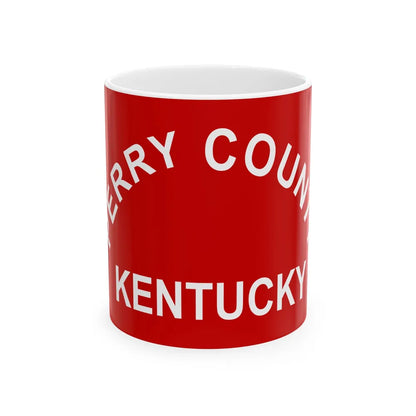 Flag of Perry County Kentucky (United States) White Coffee Mug 11oz - Go Mug Yourself