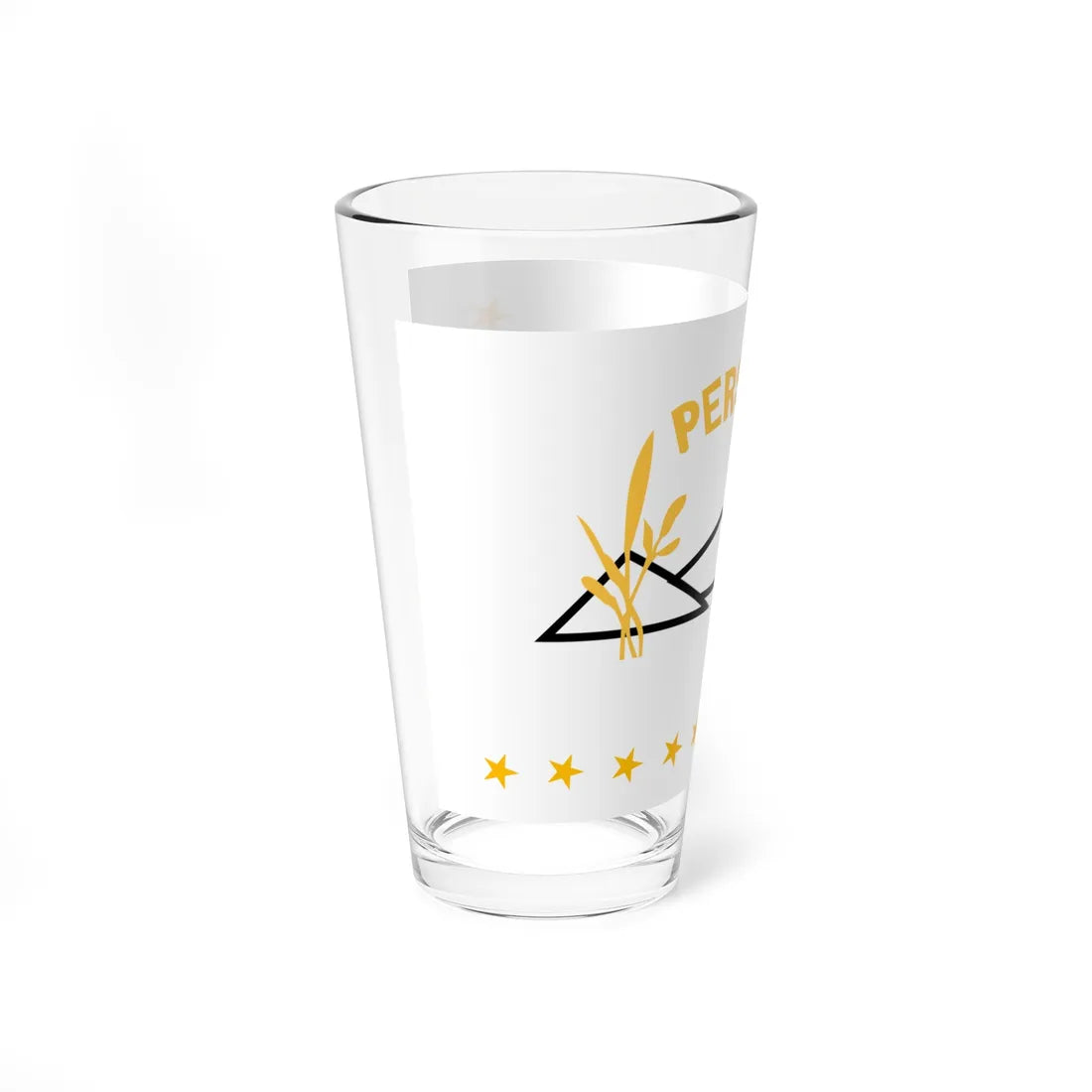 Flag of Pershing County Nevada (United States) Pint Glass 16oz - Go Mug Yourself