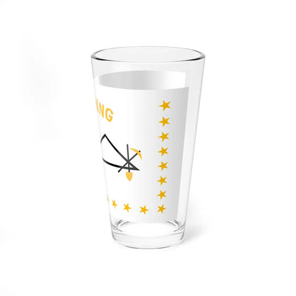 Flag of Pershing County Nevada (United States) Pint Glass 16oz - Go Mug Yourself