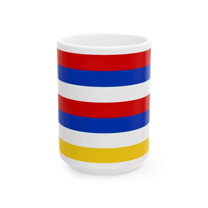 Flag of Persia 1665 (Iran) White Coffee Mug 15oz - Go Mug Yourself