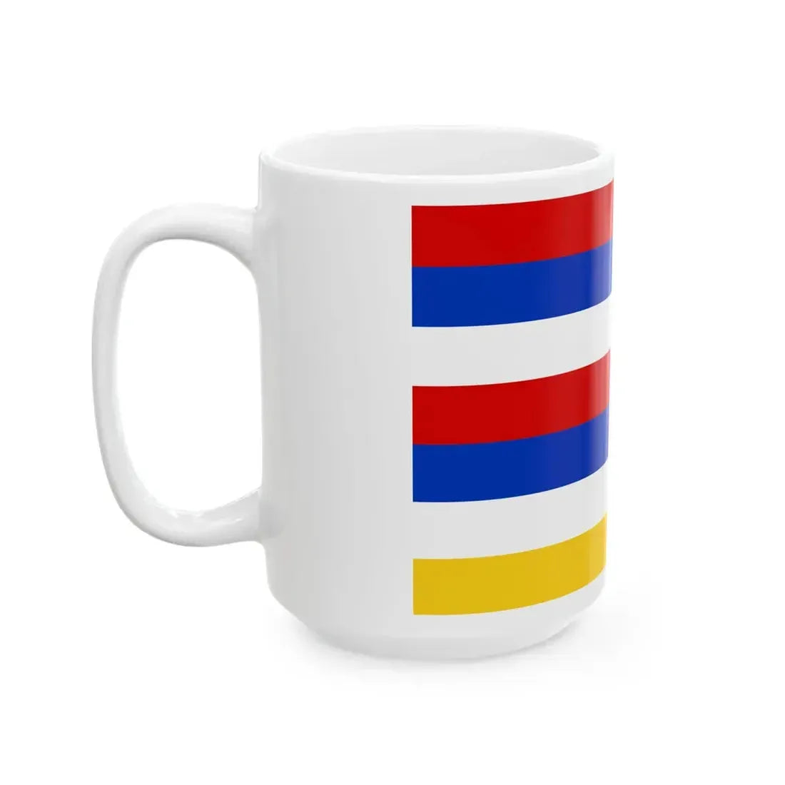 Flag of Persia 1665 (Iran) White Coffee Mug - Go Mug Yourself