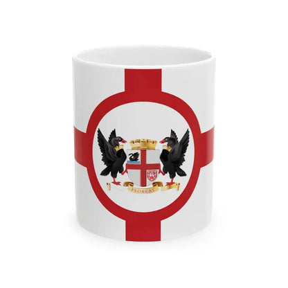 Flag of Perth (Australia) White Coffee Mug 11oz - Go Mug Yourself