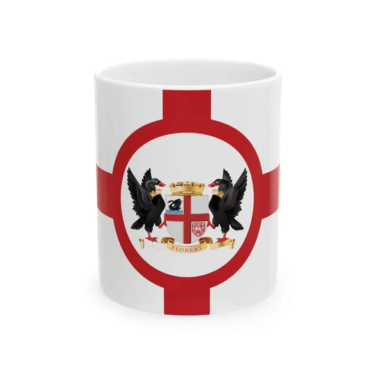 Flag of Perth (Australia) White Coffee Mug 11oz - Go Mug Yourself