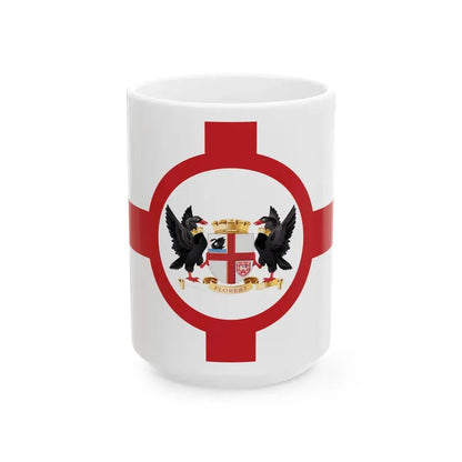 Flag of Perth (Australia) White Coffee Mug 15oz - Go Mug Yourself