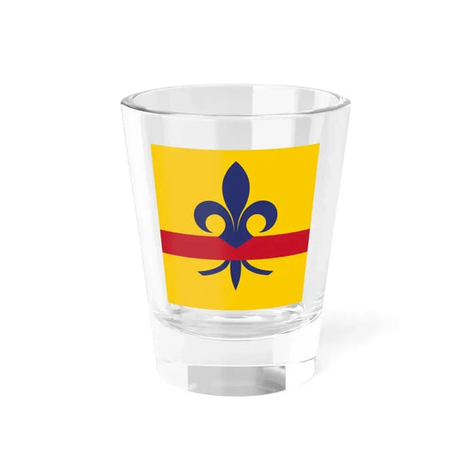 Flag of Pertuis France (France) Shot Glass 1.5oz 1.5oz - Go Mug Yourself