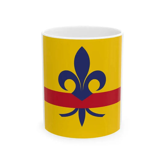 Flag of Pertuis France (France) White Coffee Mug 11oz - Go Mug Yourself