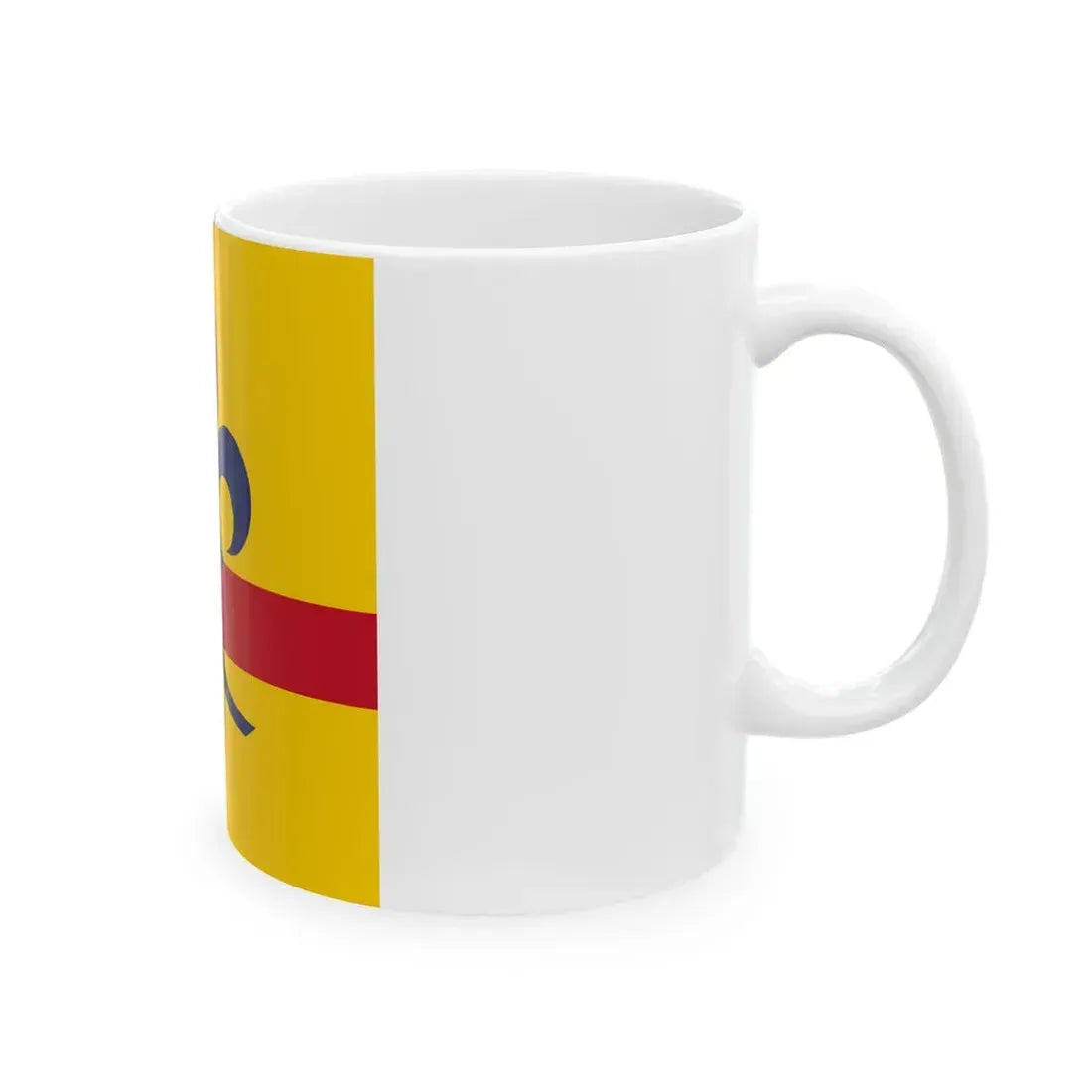 Flag of Pertuis France (France) White Coffee Mug - Go Mug Yourself