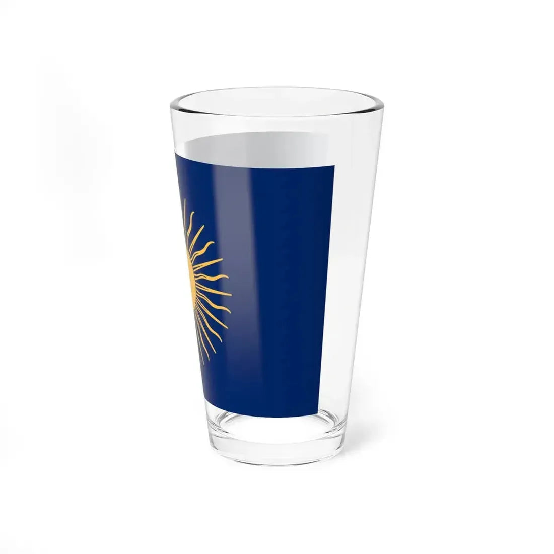 Flag of Peru 1820 unofficial (Peru) Pint Glass 16oz - Go Mug Yourself