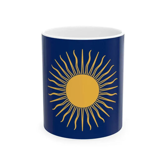 Flag of Peru 1820 unofficial (Peru) White Coffee Mug 11oz - Go Mug Yourself