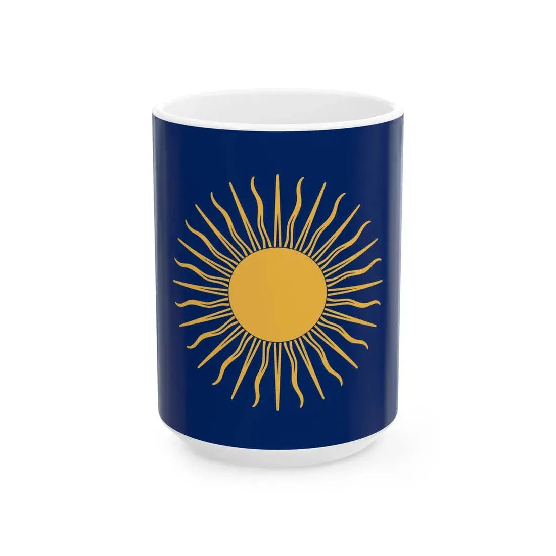 Flag of Peru 1820 unofficial (Peru) White Coffee Mug 15oz - Go Mug Yourself
