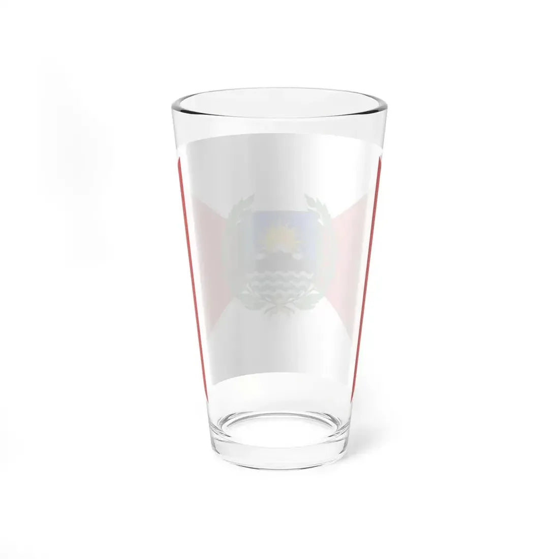Flag of Peru 1821-1822 (Peru) Pint Glass 16oz - Go Mug Yourself