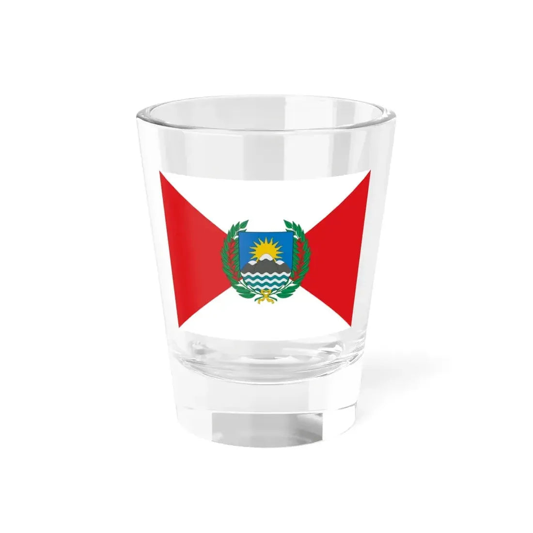 Flag of Peru 1821-1822 (Peru) Shot Glass 1.5oz 1.5oz - Go Mug Yourself