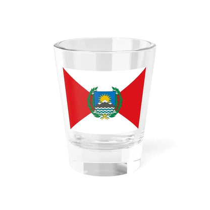 Flag of Peru 1821-1822 (Peru) Shot Glass 1.5oz 1.5oz - Go Mug Yourself