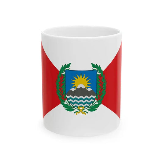 Flag of Peru 1821-1822 (Peru) White Coffee Mug 11oz - Go Mug Yourself