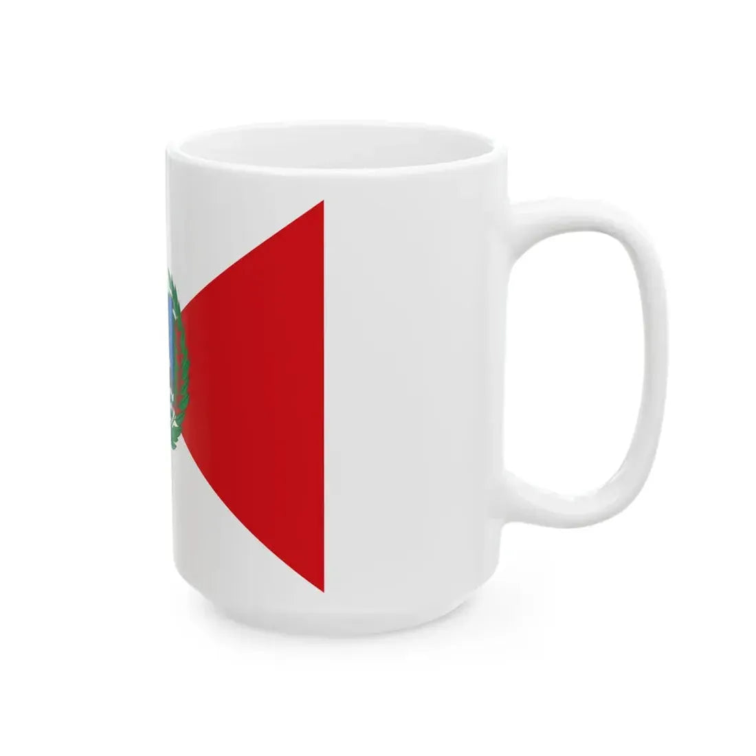 Flag of Peru 1821-1822 (Peru) White Coffee Mug - Go Mug Yourself