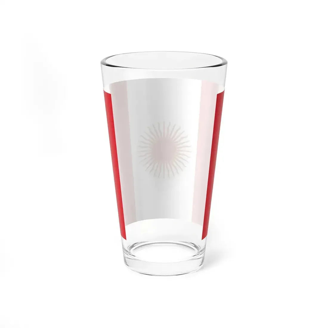 Flag of Peru 1822-1825 (Peru) Pint Glass 16oz - Go Mug Yourself