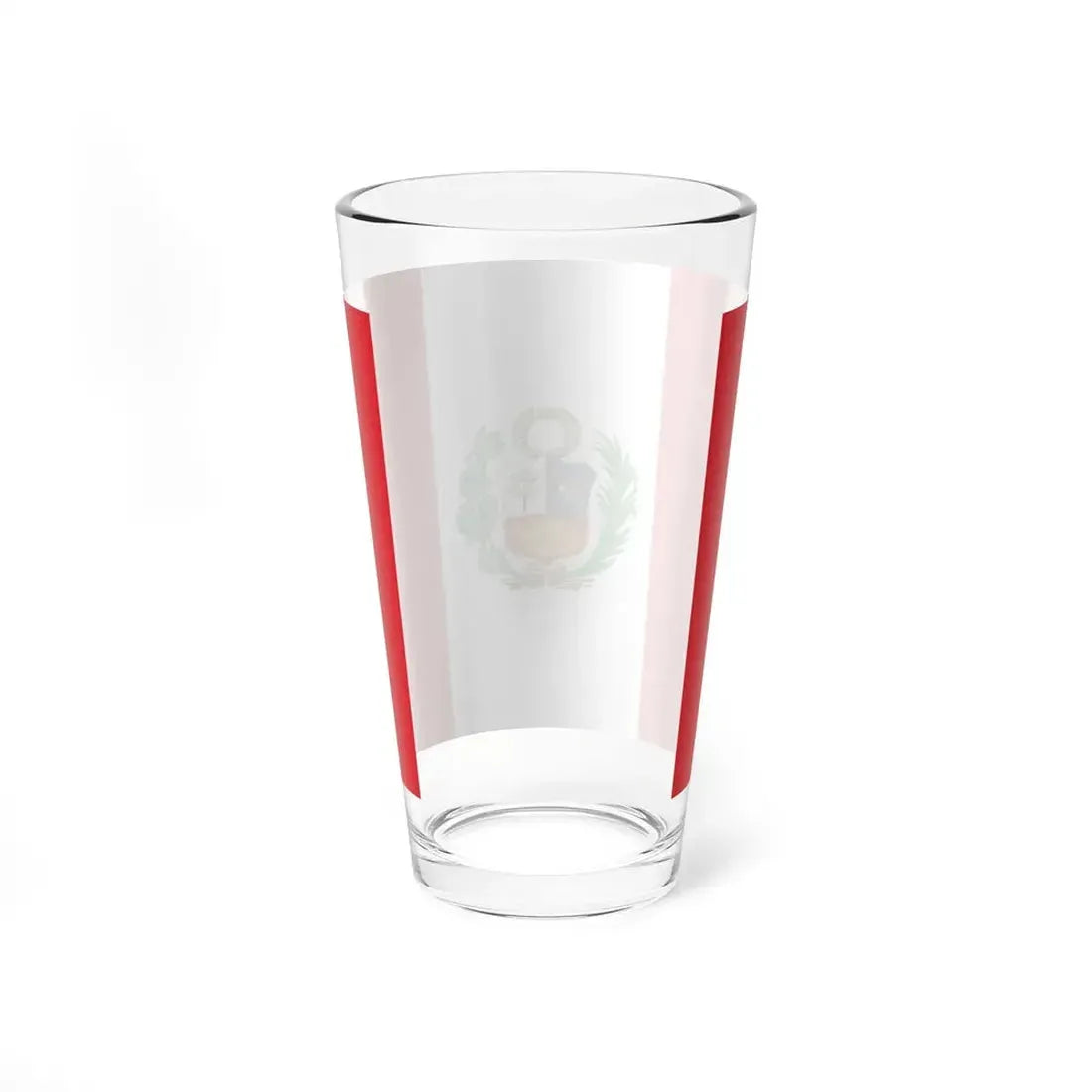 Flag of Peru 1884-1950 (Peru) Pint Glass 16oz - Go Mug Yourself