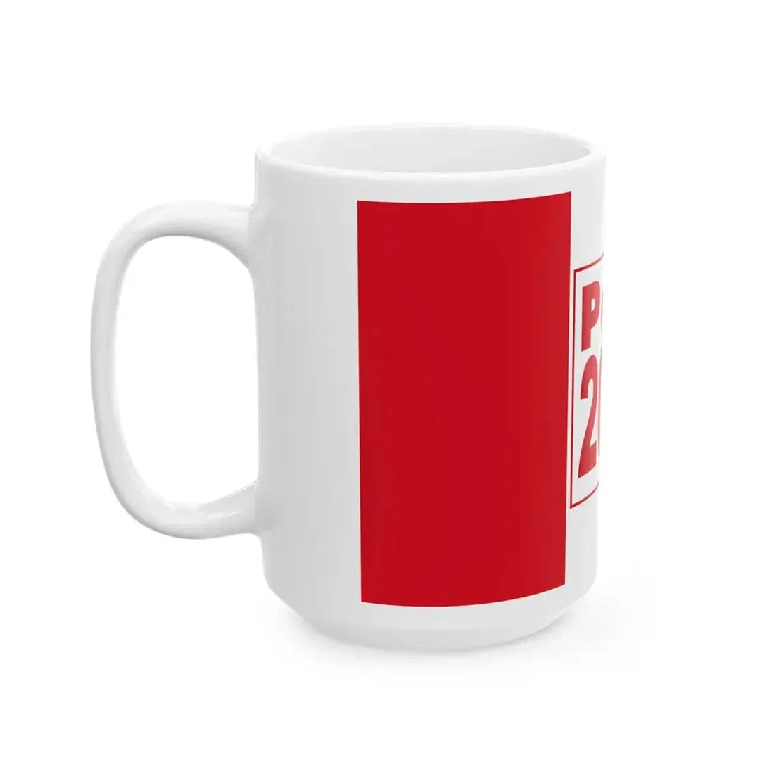 Flag of Peru 2000 (Peru) White Coffee Mug - Go Mug Yourself