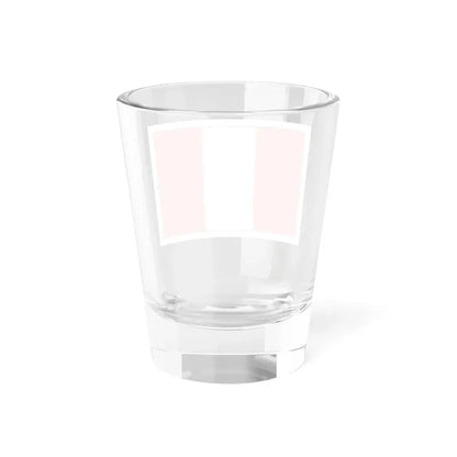 Flag of Peru construction sheet (Peru) Shot Glass 1.5oz - Go Mug Yourself