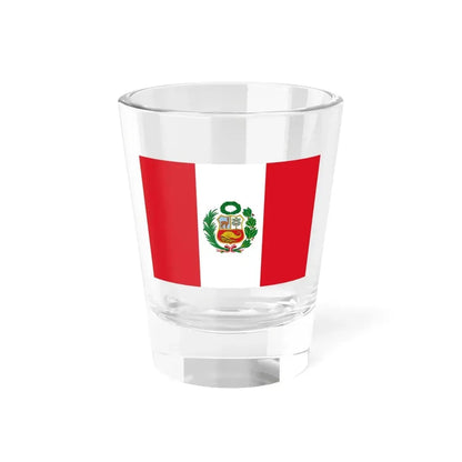 Flag of Peru State alternative version (Peru) Shot Glass 1.5oz 1.5oz - Go Mug Yourself