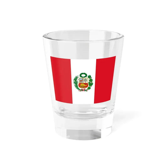 Flag of Peru State alternative version (Peru) Shot Glass 1.5oz 1.5oz - Go Mug Yourself