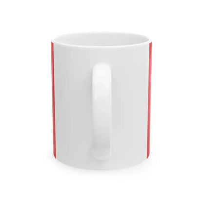 Flag of Peru State alternative version (Peru) White Coffee Mug - Go Mug Yourself