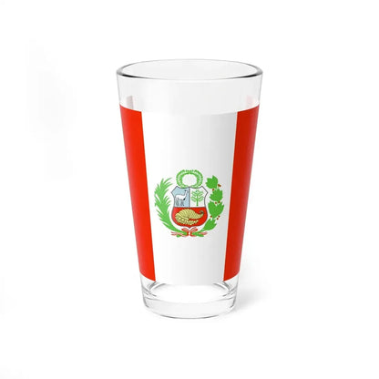 Flag of Peru WFB 2000 (Peru) Pint Glass 16oz 16oz - Go Mug Yourself