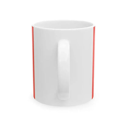 Flag of Peru WFB 2000 (Peru) White Coffee Mug - Go Mug Yourself