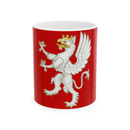 Flag of Perugia (Italy) White Coffee Mug 11oz - Go Mug Yourself