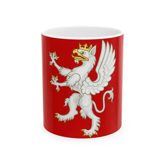 Flag of Perugia (Italy) White Coffee Mug 11oz - Go Mug Yourself
