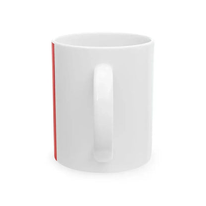 Flag of Pesaro (Italy) White Coffee Mug - Go Mug Yourself