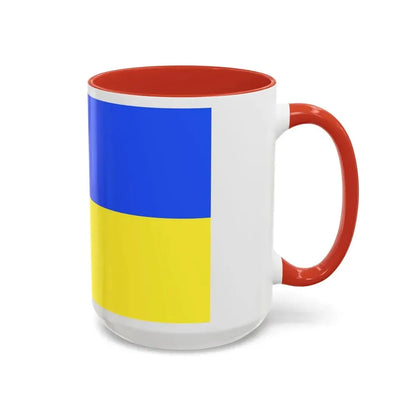 Flag of Pest County Hungary - Accent Coffee Mug - Go Mug Yourself