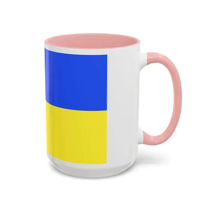 Flag of Pest County Hungary - Accent Coffee Mug - Go Mug Yourself