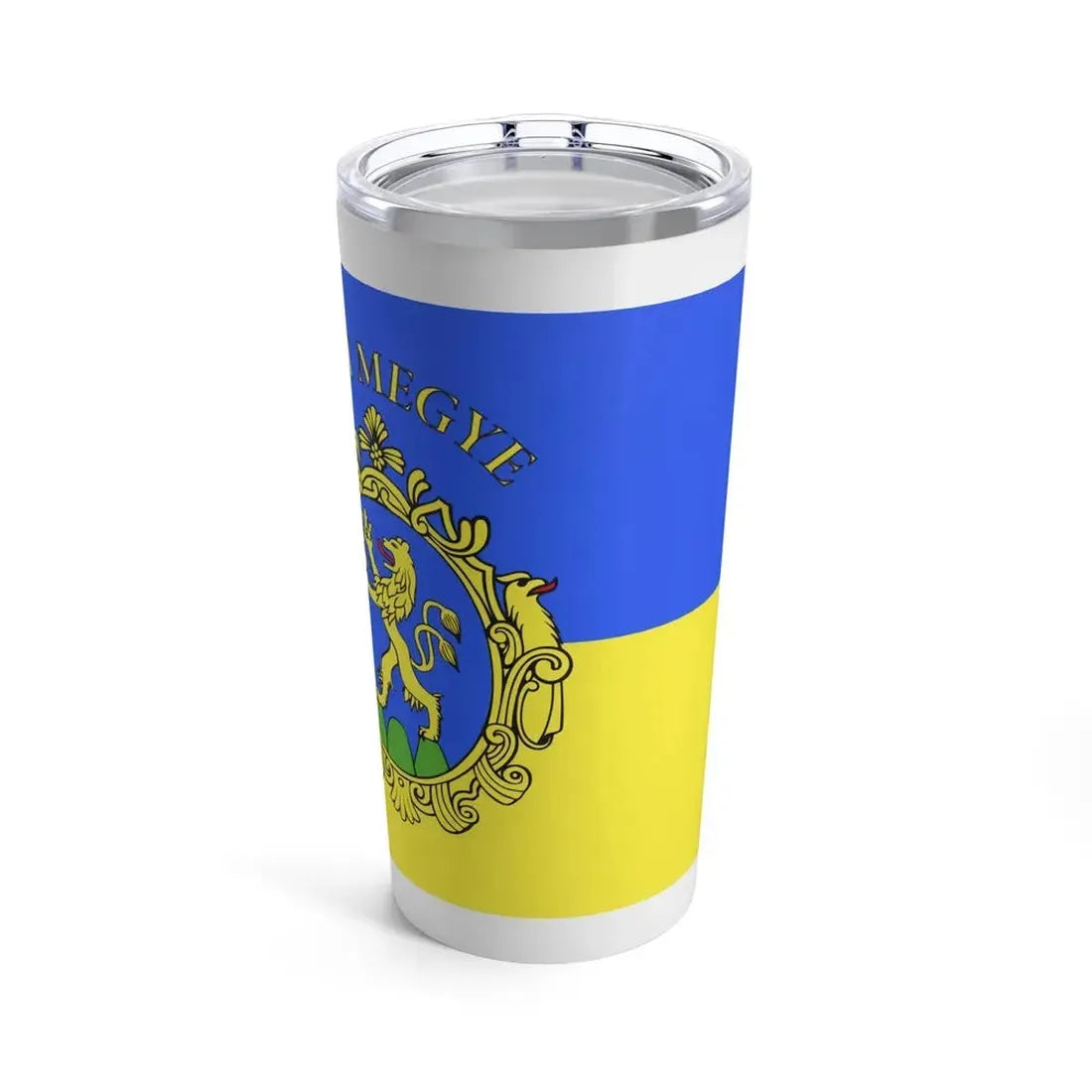 Flag of Pest County Hungary - Tumbler 20oz 20oz - Go Mug Yourself