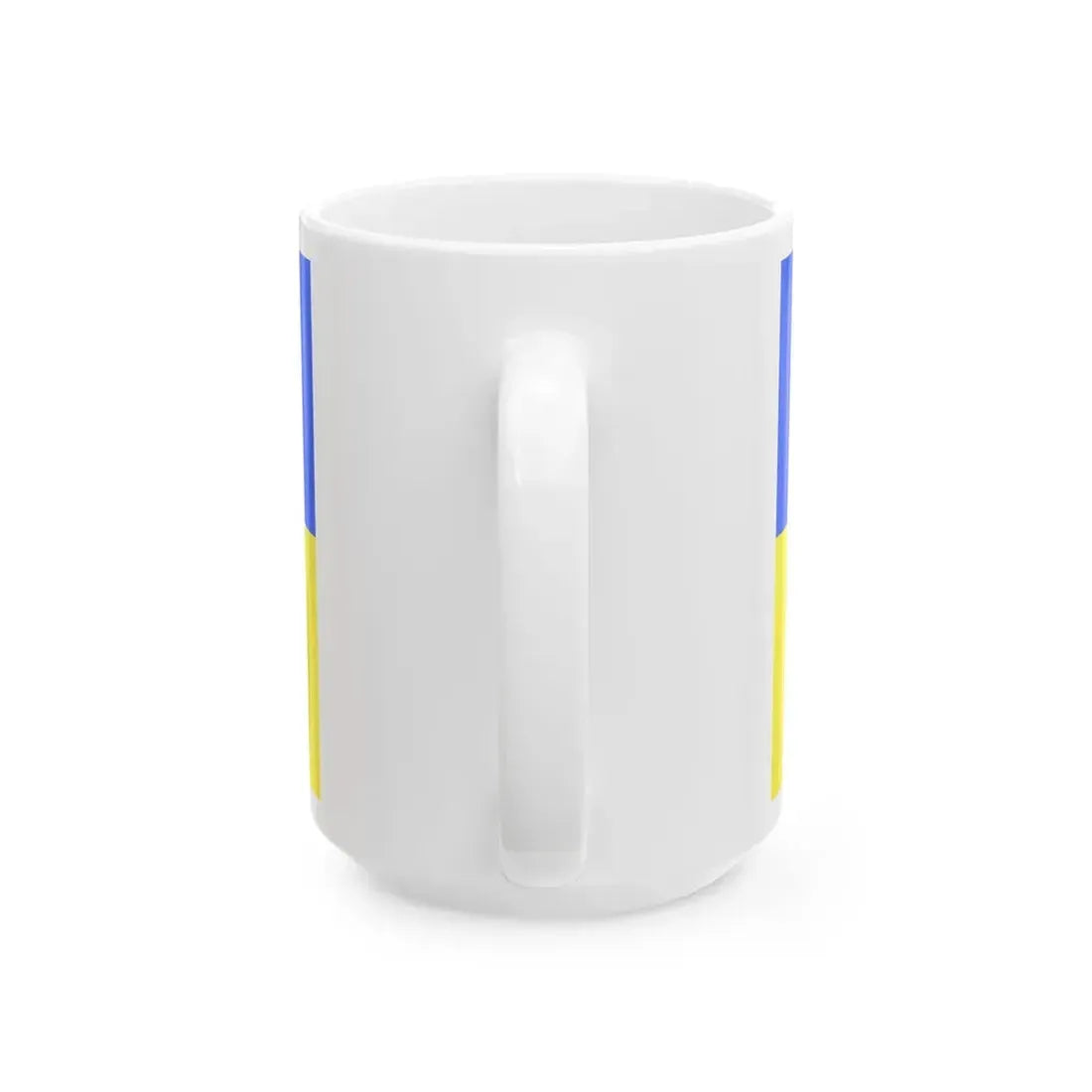 Flag of Pest County Hungary - White Coffee Mug - Go Mug Yourself