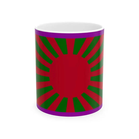 Flag of PETA Giyugun Bali (Indonesia) White Coffee Mug 11oz - Go Mug Yourself