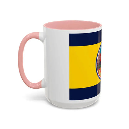 Flag of Petchaburi Province Thailand - Accent Coffee Mug - Go Mug Yourself