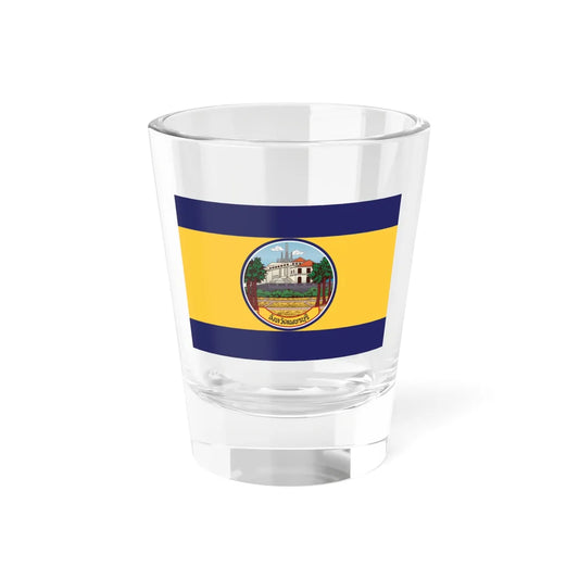 Flag of Petchaburi (Thailand) Shot Glass 1.5oz 1.5oz - Go Mug Yourself