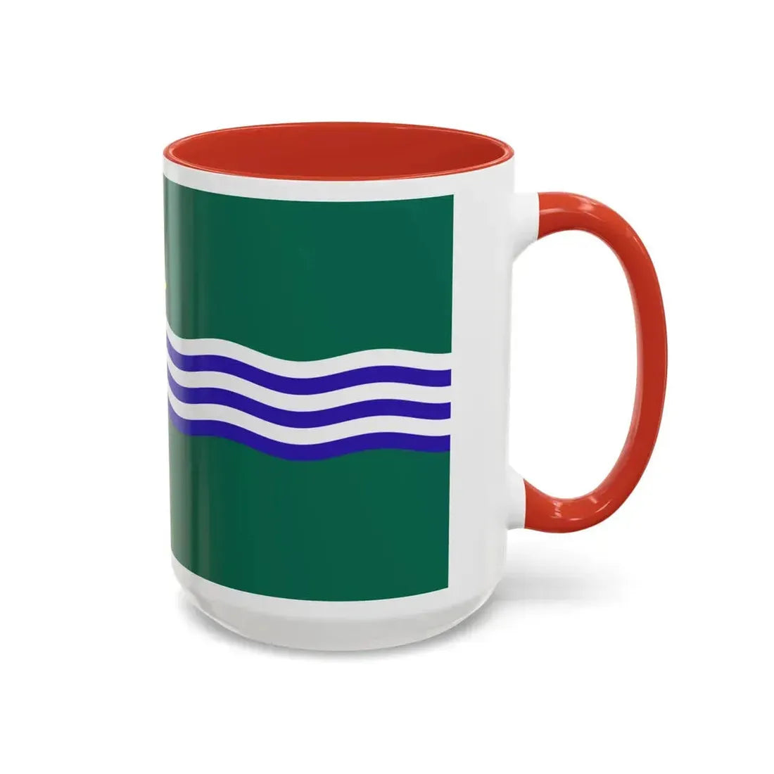Flag of Peterborough Ontario Canada - Accent Coffee Mug - Go Mug Yourself
