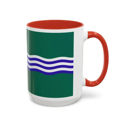 Flag of Peterborough Ontario Canada - Accent Coffee Mug - Go Mug Yourself