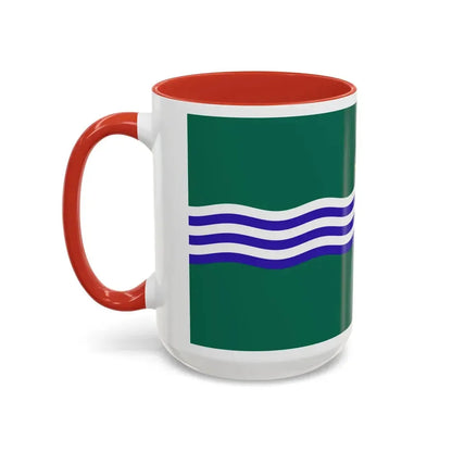 Flag of Peterborough Ontario Canada - Accent Coffee Mug - Go Mug Yourself